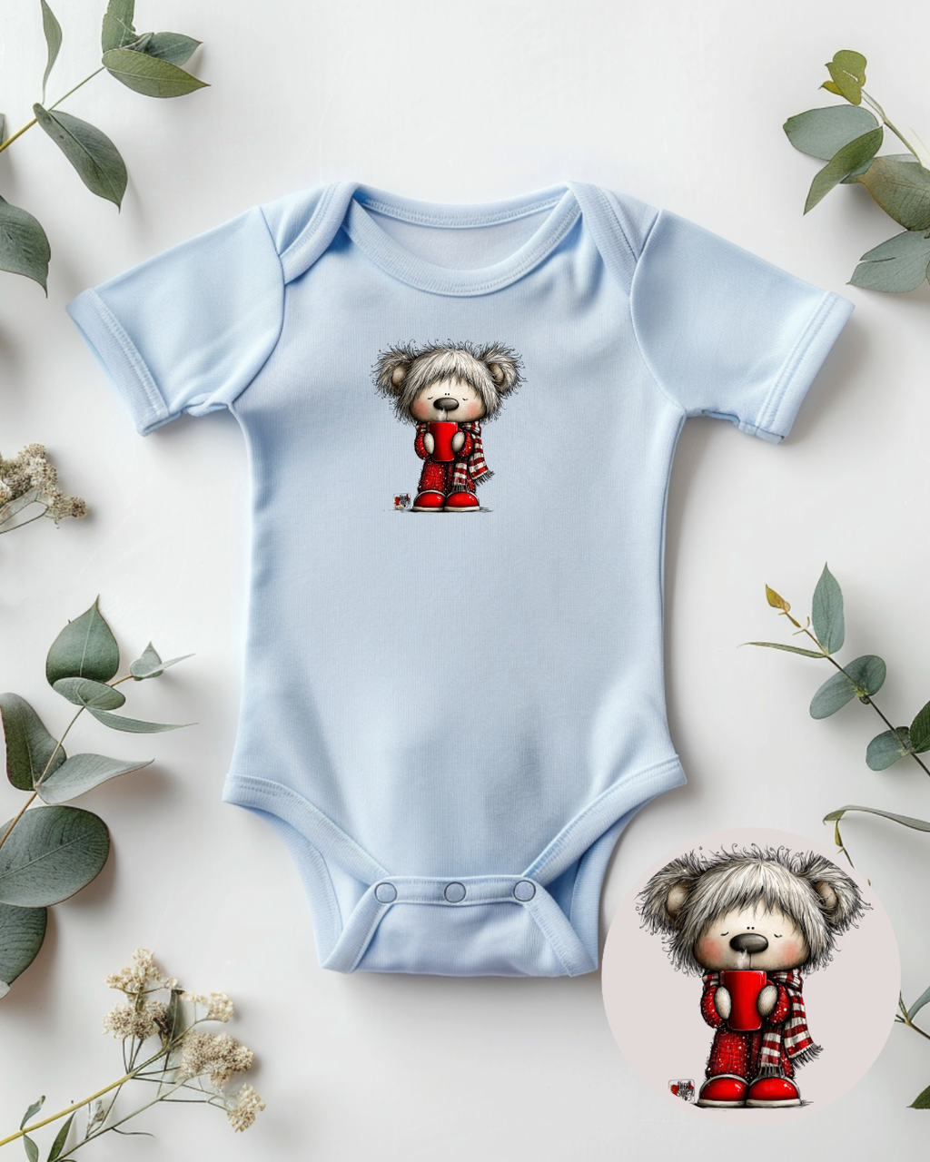 Bügelbilder-Set „Teddy Herbst“ | DIN A4 Bogen mit 12 süßen & coolen Bären-Motiven zum Aufbügeln für Kinder