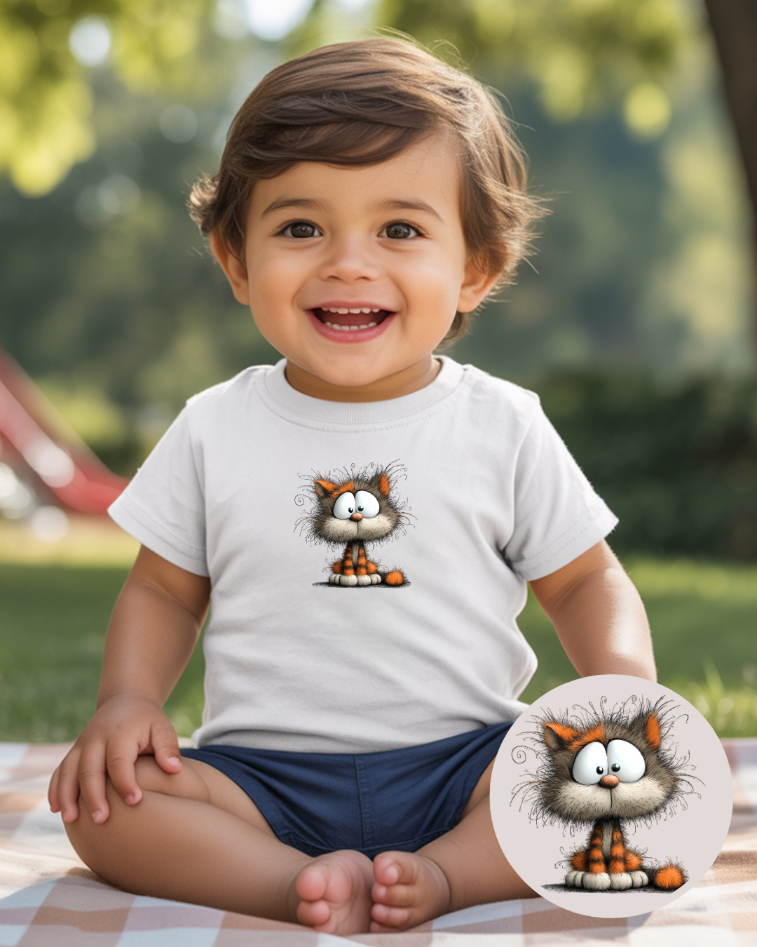 Bügelbilder-Set „Katzen Herbst Kollektion“ | DIN A4 Bogen mit 12 witzigen & frechen Samtpfoten-Motiven
