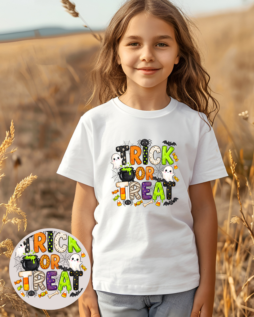 Bügelbild „Trick or Treat"