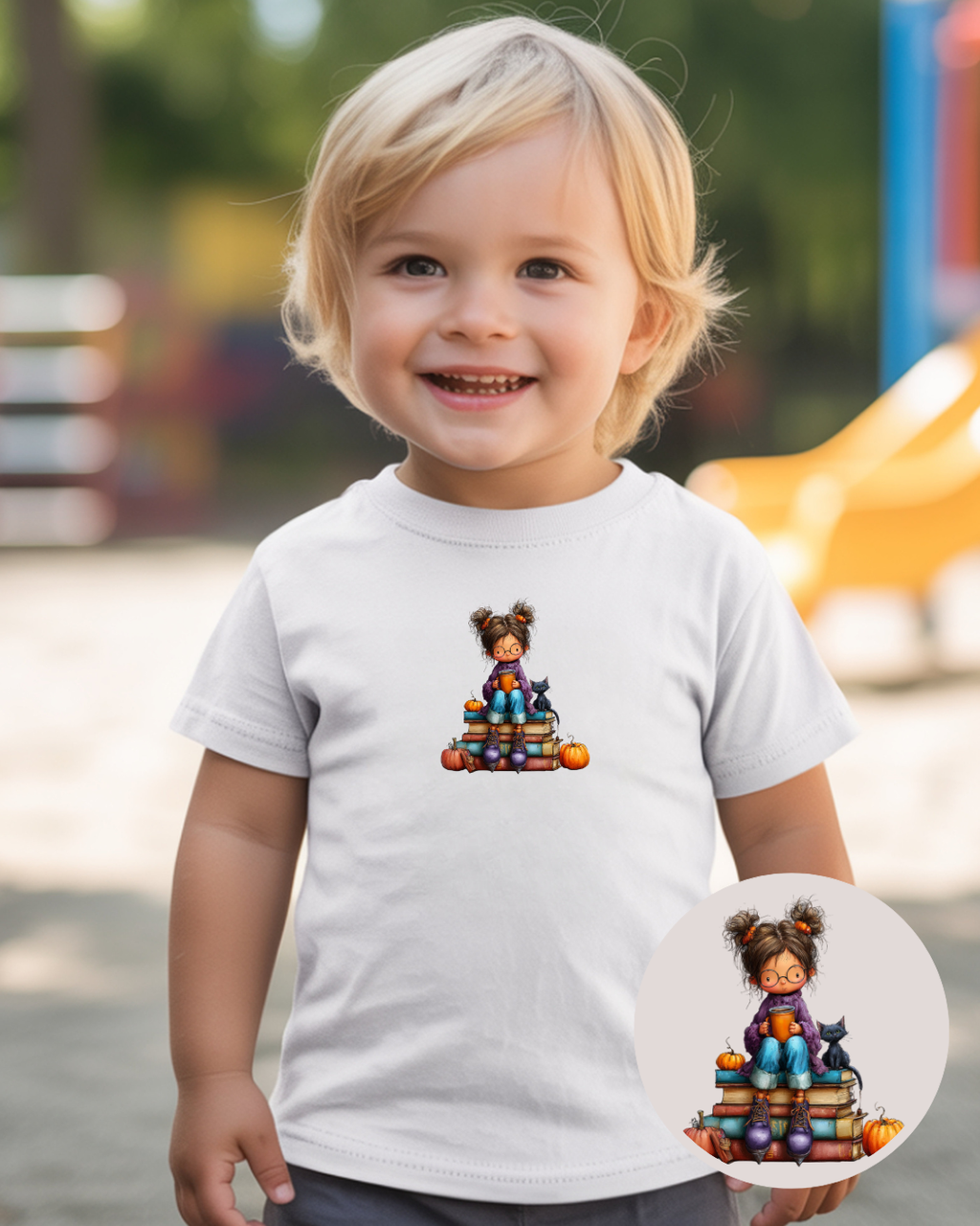Bügelbilder-Set „Girls Herbst Kollektion“ | DIN A4 Bogen mit 12 süßen Magie- & Herbstmotiven zum Aufbügeln