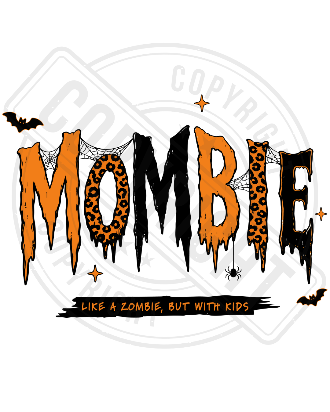 Bügelbild - Mombie