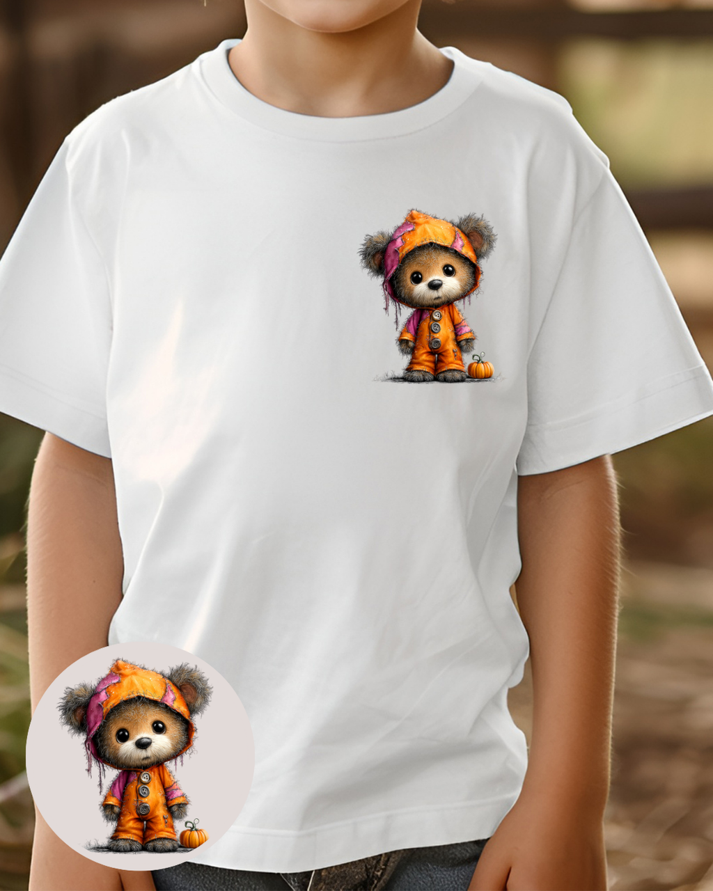 Bügelbild - Kapuzen-Teddy2