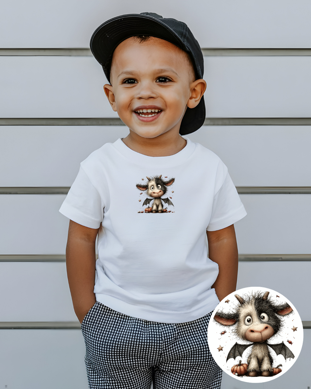Bügelbilder-Set „Animals Halloween“ | DIN A4 Bogen mit 12 süße Schauermotive zum Aufbügeln für Kinder