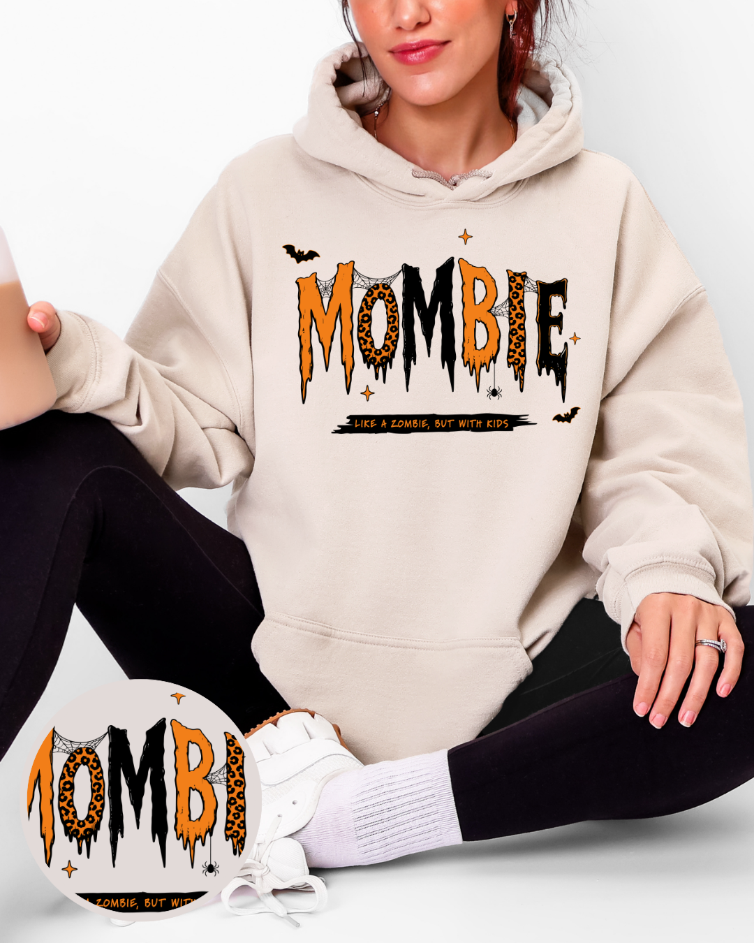 Bügelbild - Mombie